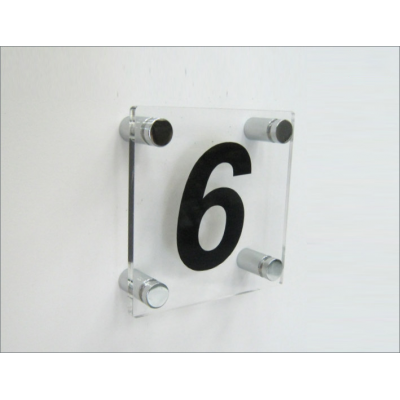 Plaque signalétique carré