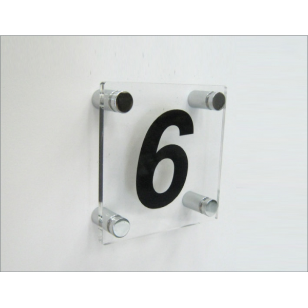 Plaque signalétique carré