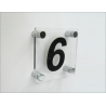 Plaque signalétique carré