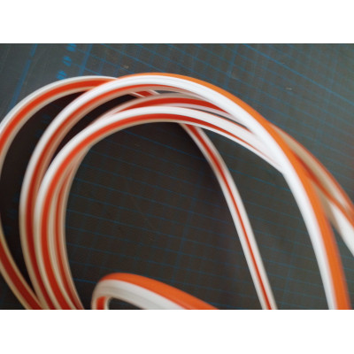 Tube en silicone GEN2 orange 6/8mm
