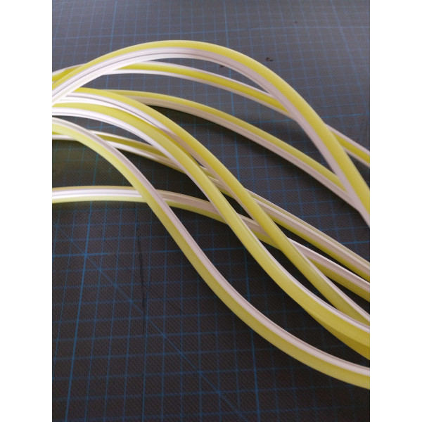 Tube en silicone GEN2 jaune citron 6/8mm