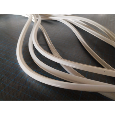 Tube en silicone GEN2 blanc 12mm