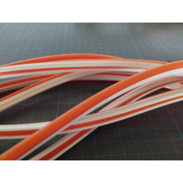 Tube en silicone GEN2 orange 12 mm