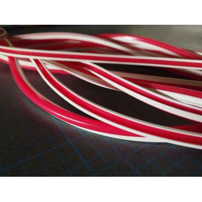 Tube en silicone GEN2 rouge 12mm