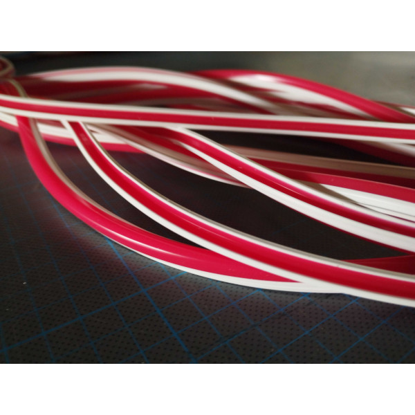 Tube en silicone GEN2 rouge 12mm