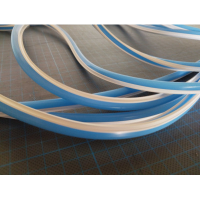 Tube en silicone GEN2 bleu 12mm