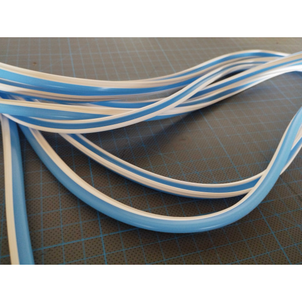 Tube en silicone GEN2 bleu 12mm