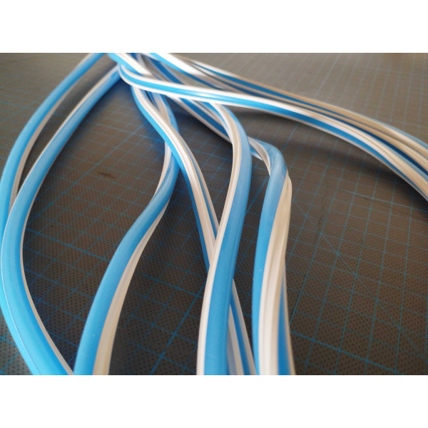 Tube en silicone GEN2 bleu 12mm