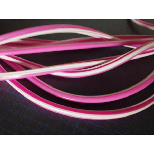 Tube en silicone GEN2 rose vif 12mm