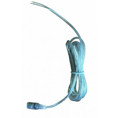 Câble de connexion pour LED - 2m Transparent - Deux fils en Cuivre Pur