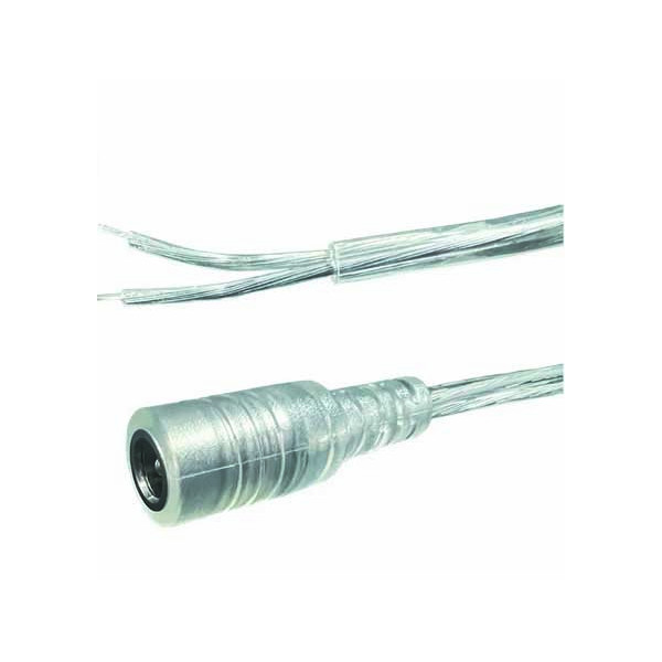 Câble de connexion pour LED  - 2m Transparent - Deux fils en Cuivre Pur