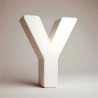 Lettre Pvc blanche hauteur 30CM